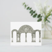 Portico de la Gloria. Santiago de Compostela Postkarte (Stehend Vorderseite)