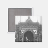 Portico der Keramiken Magnet (Vorderseite/Rückseite)