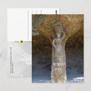 Portico der Washerwoman, Barcelona, Spanien - Postkarte