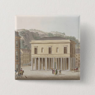 Portico des Brunnens von Pouhon am Button