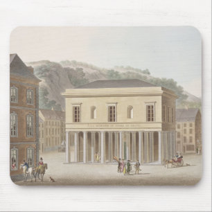 Portico des Brunnens von Pouhon am Mousepad