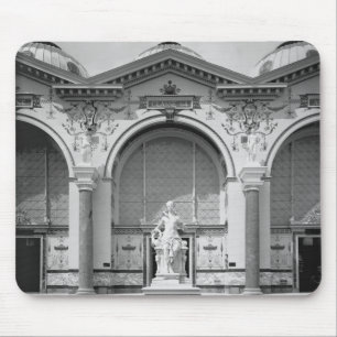 Portico und Brunnen an dem universellen Mousepad