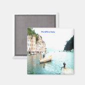 Portifino Magnet Italien (Vorderseite/Rückseite)