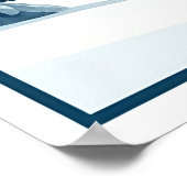 Portillo, Chile – Vintage Ski Travel Poster (Ecke)