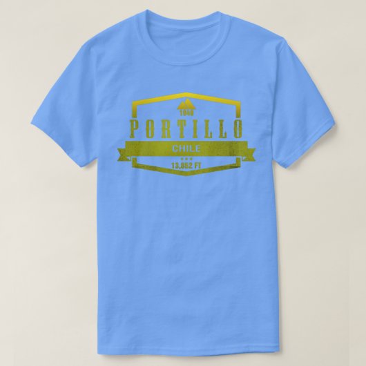 Portillo Ski Resort Chile T-Shirt (Design vorne)