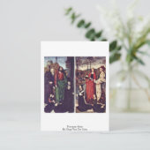 Portinari-Altar von Hugo Van der Goes Postkarte (Stehend Vorderseite)