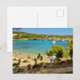 Portinatx Ibiza Beach Turquoise Waters Postkarte