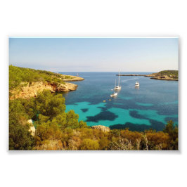Portinatx Ibiza Coastal Landscape Fotodruck