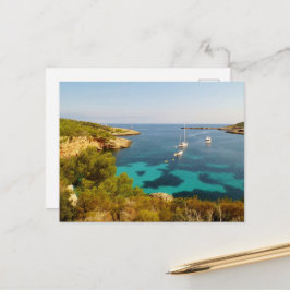 Portinatx Ibiza Coastal Landscape Postkarte