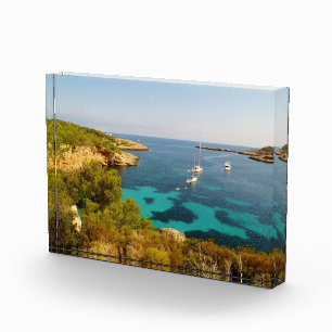 Portinatx Ibiza Küstenlandschaft Fotoblock