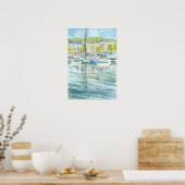 Portishead Marina Poster (Küche)