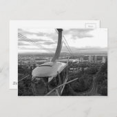 Portland-Antennen-Tram Postkarte (Vorne/Hinten)