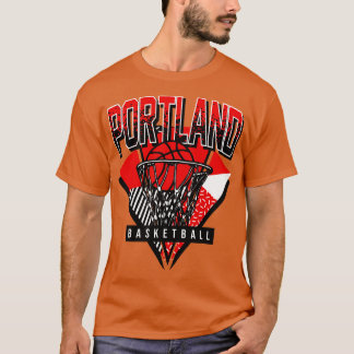 Portland Basketball-Rückspiel der 90er Jahre T-Shirt
