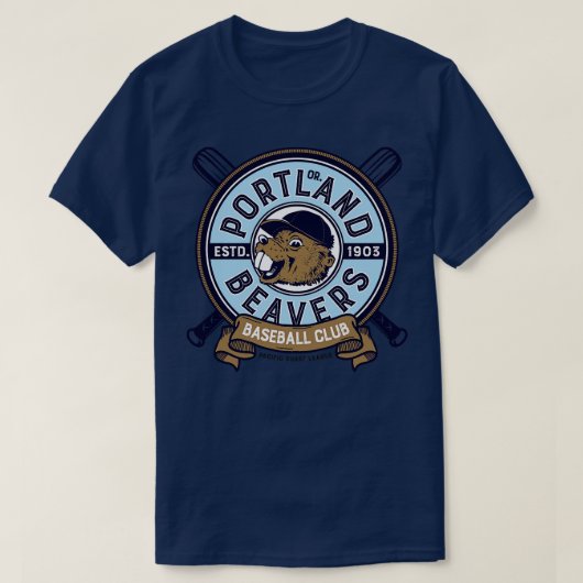 Portland Beavers T-Shirt (Design vorne)