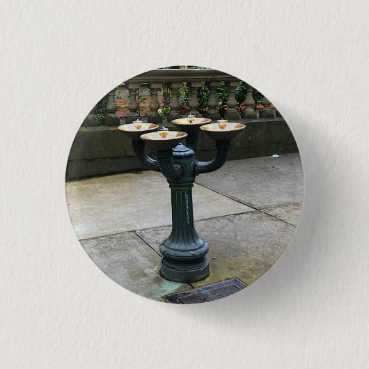 Portland Benson Bubblers #1 Button (Vorderseite)