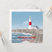 Portland Bill Leuchtturm Karte (Vorderseite/Rückseite Beispiel)