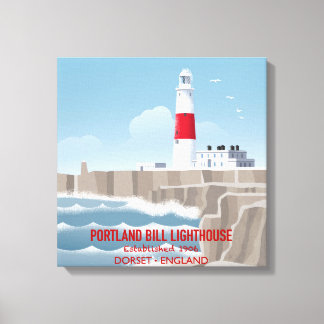 Portland Bill Leuchtturm Leinwanddruck