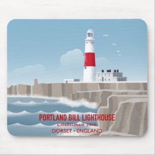 Portland Bill Leuchtturm Mousepad