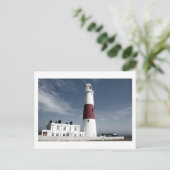 Portland Bill Lighthouse 2 Postkarte (Stehend Vorderseite)