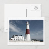 Portland Bill Lighthouse 2 Postkarte (Vorne/Hinten)