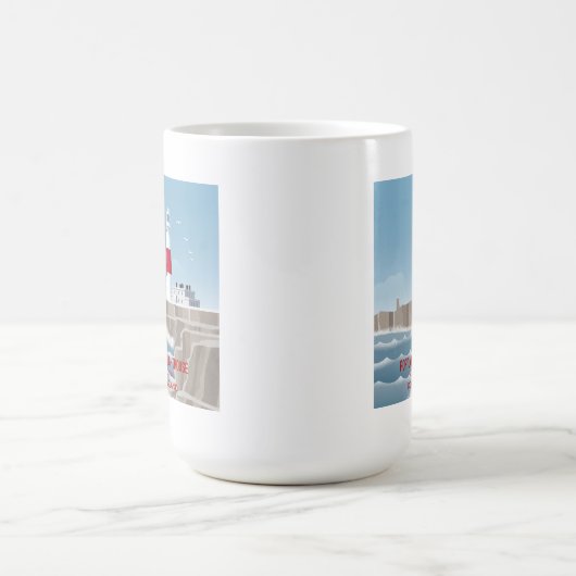 Portland Bill Lighthouse Kaffeetasse (Mittel)