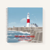Portland Bill Lighthouse Notizblock (Vorderseite)