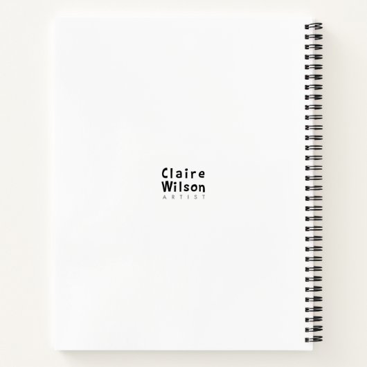 Portland Bill Lighthouse Notizblock (Rückseite)