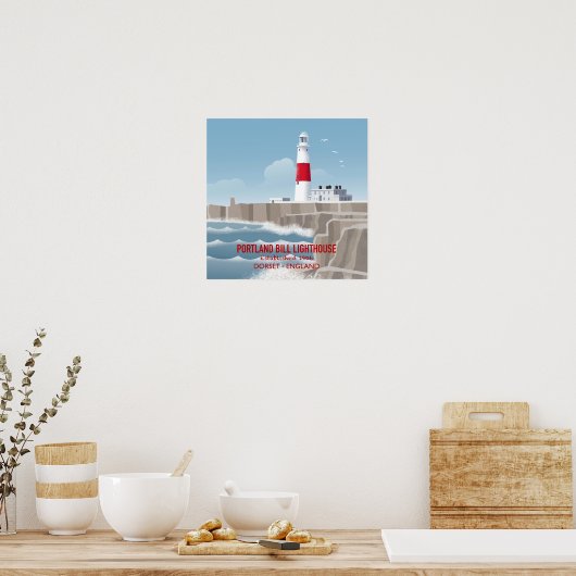 Portland Bill Lighthouse Poster (Küche)