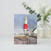 Portland Bill Lighthouse Postkarte (Stehend Vorderseite)