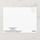 Portland Breakwater / Bug Light Postkarte (Rückseite)