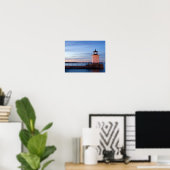 Portland Breakwater Light (Bug Light) 11x14 Print Poster (Heimbüro)