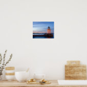 Portland Breakwater Light (Bug Light) 11x14 Print Poster (Küche)