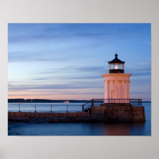 Portland Breakwater Light (Bug Light) 11x14 Print Poster