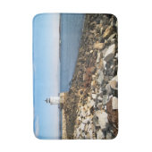 Portland Breakwater Lighthouse, Maine Badematte (Vorderseite Vertikal)