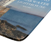 Portland Breakwater Lighthouse Maine Cutting Board Schneidebrett (Ecke)