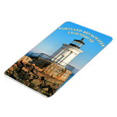 Portland Breakwater Lighthouse, Maine Foto Magnet (Linke Seite)