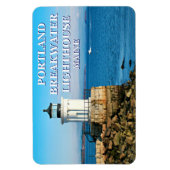 Portland Breakwater Lighthouse, Maine Magnet (Vertikal)