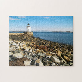 Portland Breakwater Lighthouse, Maine Puzzle