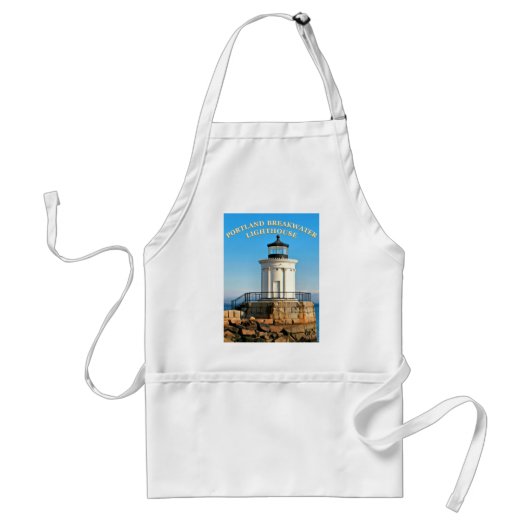 Portland Breakwater Lighthouse, Maine Schürze (Vorne)