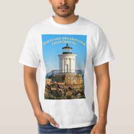 Portland Breakwater Lighthouse, Maine T - Shirt