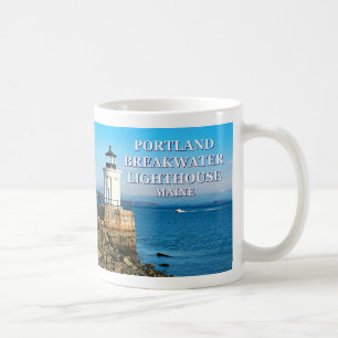 Portland Breakwater Lighthouse, Maine Tasse