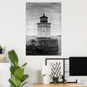 Portland Breakwater Lighthouse Poster (Heimbüro)
