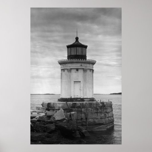 Portland Breakwater Lighthouse Poster (Vorne)