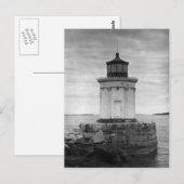 Portland Breakwater Lighthouse Postkarte (Vorne/Hinten)