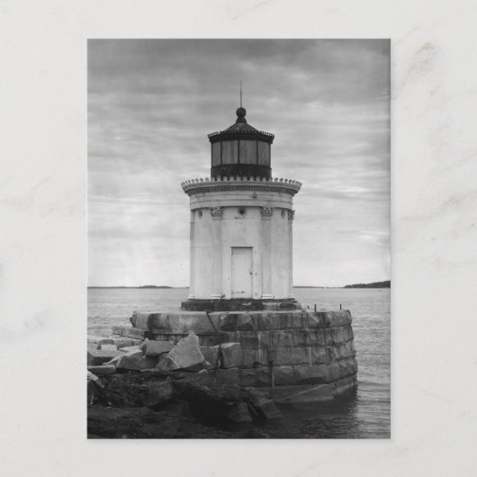 Portland Breakwater Lighthouse Postkarte (Vorderseite)