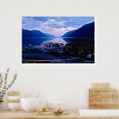 Portland Canal, Hyder, Alaska Nature Foto Poster (Küche)