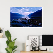 Portland Canal, Hyder, Alaska Nature Foto Poster (Heimbüro)