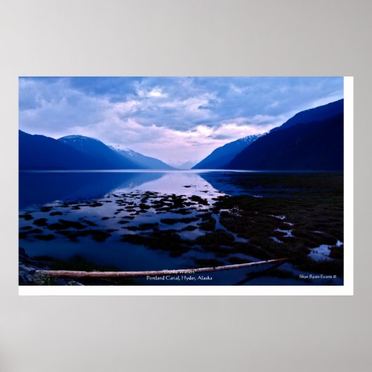 Portland Canal, Hyder, Alaska Nature Foto Poster (Vorne)