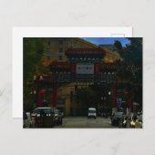 Portland Chinatown Gate #2 Postkarte (Vorne/Hinten)