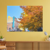 Portland City im Herbst Leinwanddruck (Insitu (Wohnzimmer))